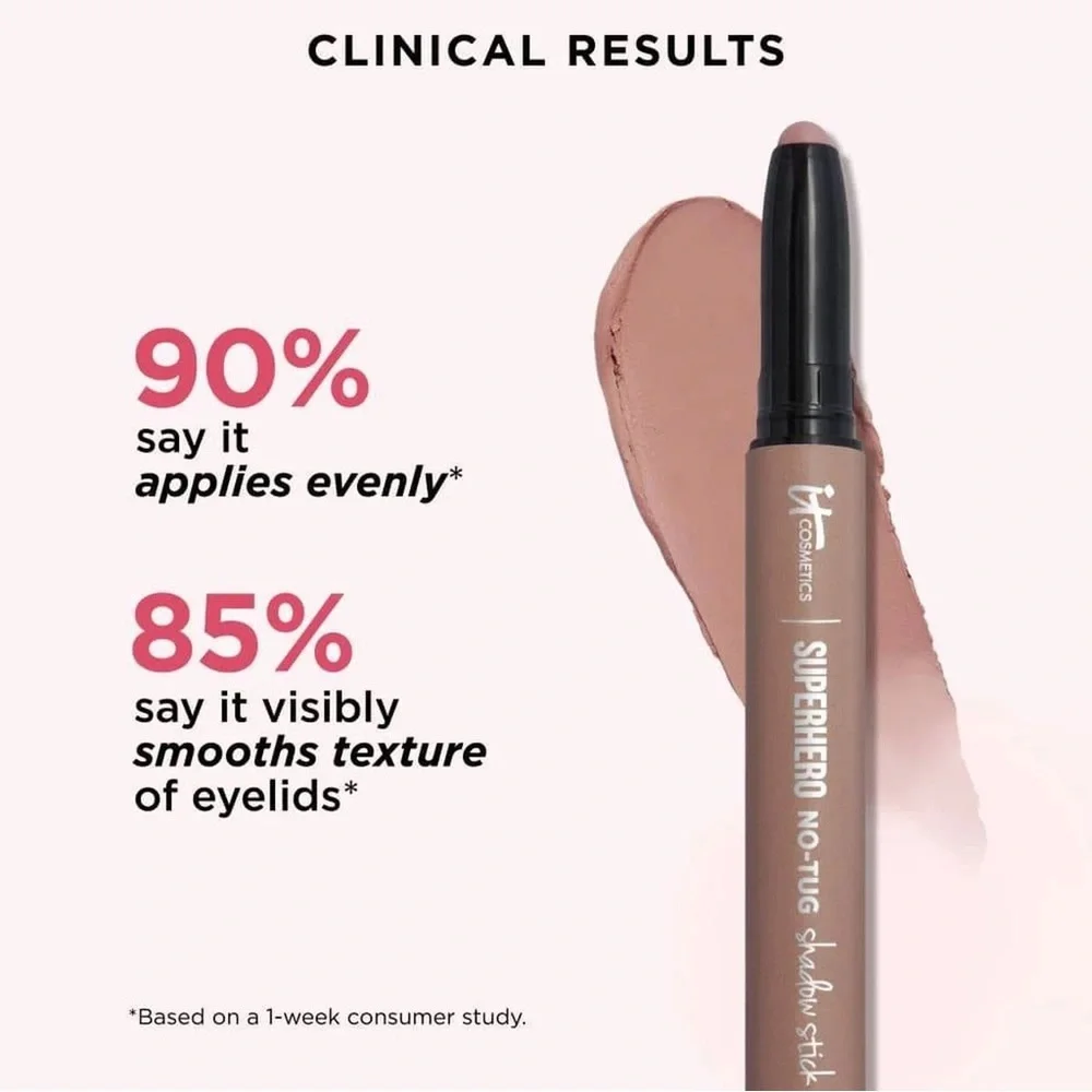 IT Cosmetics Superhero No-Tug Shadow Stick - Bare & Brave